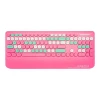 Комплект клавиатура и мышь Geezer SMK-679395AGPK Pink Комплект клавиатура и мышь Geezer SMK-679395AGPK Pink