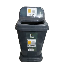 Zibil bakı metal üçün ZTW-ZQ0211, 40 l, boz Zibil bakı metal üçün ZTW-ZQ0211, 40 l, boz