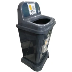 Zibil bakı metal üçün ZTW-ZQ0211, 40 l, boz Zibil bakı metal üçün ZTW-ZQ0211, 40 l, boz