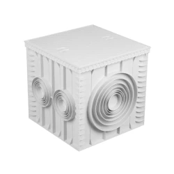 Lyuk qutusu LuxWares, 500x500 mm, plastik