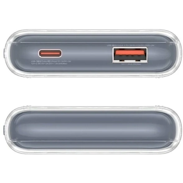 Внешний аккумулятор Acefast M1 10000 mAh Grey Внешний аккумулятор Acefast M1 10000 mAh Grey