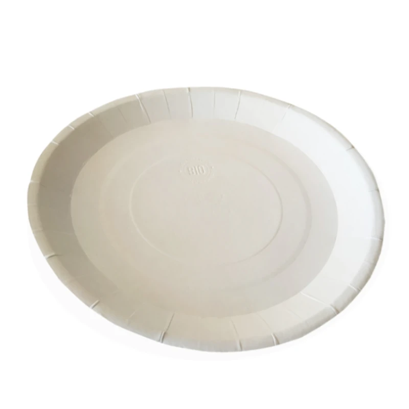 Набор одноразовых тарелок Loyal 3336897399, картон, белый, 190 см, 25 шт