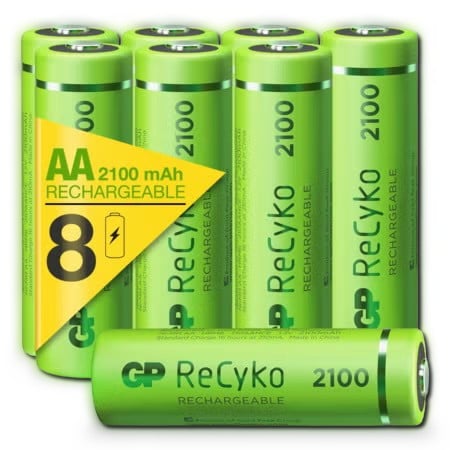 Батарейки GP ReCyko 4 AA 2100 мАч 4C ReCyko4C2100 Батарейки GP ReCyko 4 AA 2100 мАч 4C ReCyko4C2100