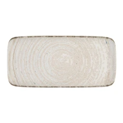 Блюдо ID-Fine Mocha Quadro, фарфор, бежевое, 34х16 см