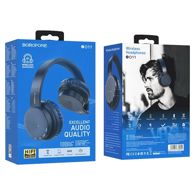 Simsiz qulaqlıq Borofone BO11 Blue