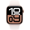 Умные часы Apple Watch Series 10 GPS 42mm Rose Gold Aluminium Case with Light Blush Sport Band - S/M (Официальная гарантия)