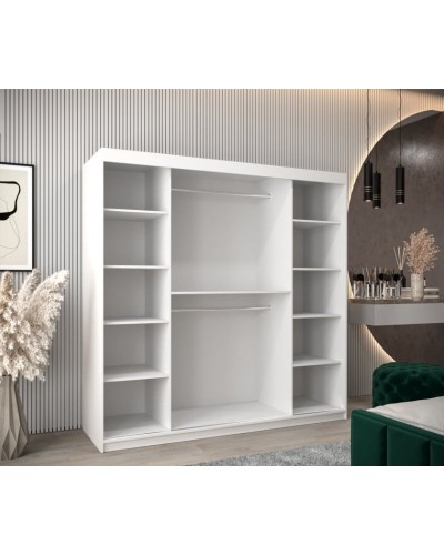 Şkaf Art Mebel Art-160-47, ağ, 220х160х60 sm