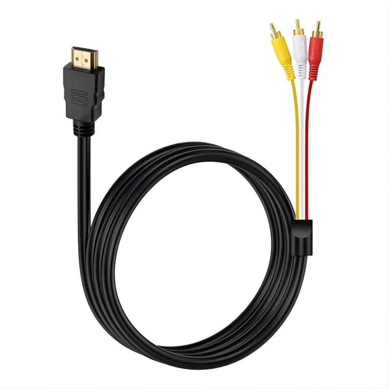 HDMI кабель HDMI-RCA (AV), 1м HDMI кабель HDMI-RCA (AV), 1м