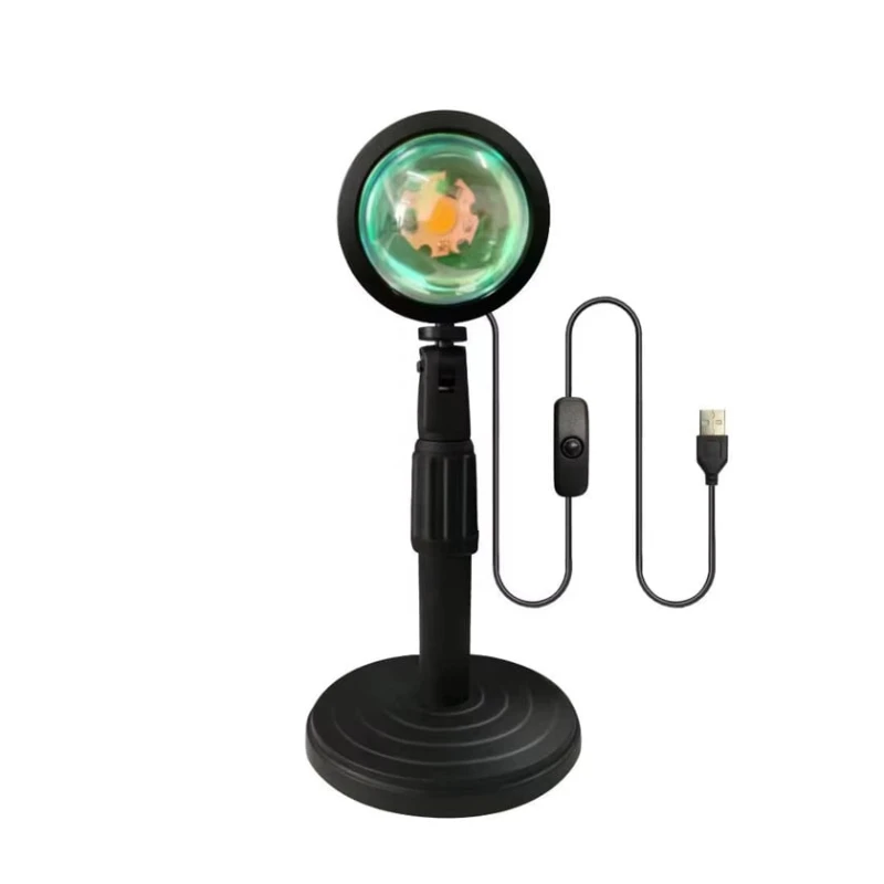 Проекционный светильник Q07 Rainbow, с эффектом заката Проекционный светильник Q07 Rainbow, с эффектом заката