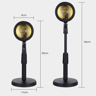 Проекционный светильник Q07 Rainbow, с эффектом заката Проекционный светильник Q07 Rainbow, с эффектом заката