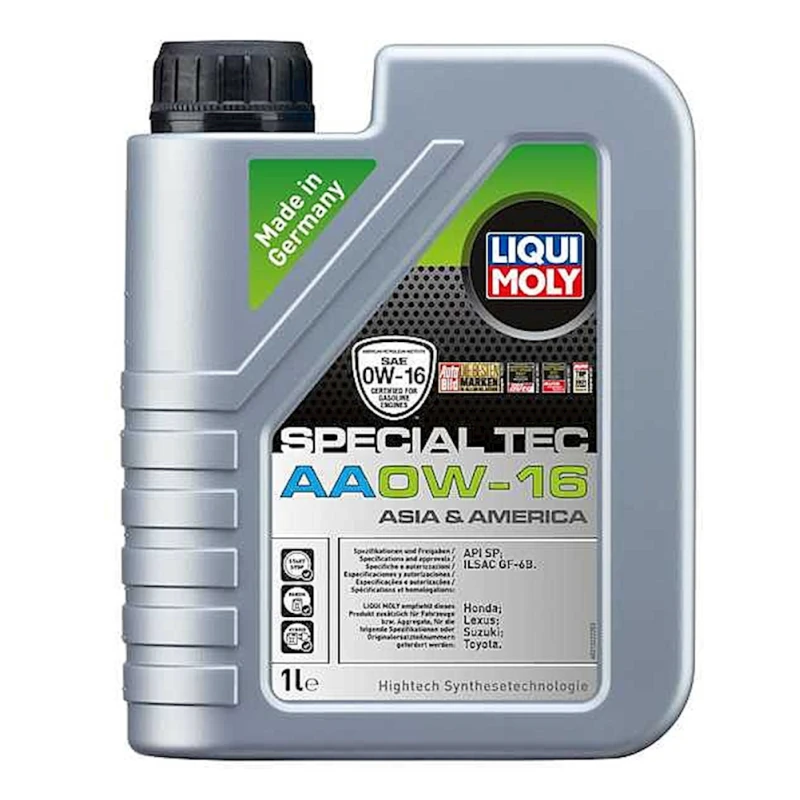 Моторное масло Liqui Moly Special Tec AA 0W-16, 1л