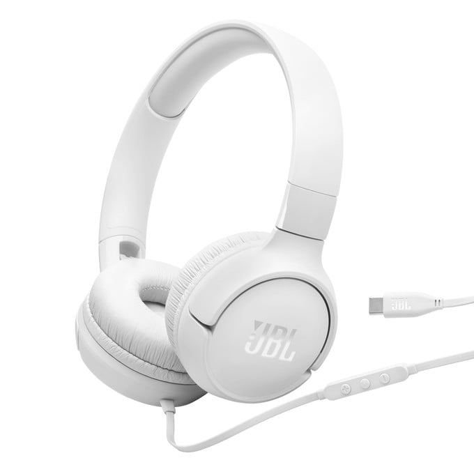 Проводные наушники JBL Tune 520C USB-C White