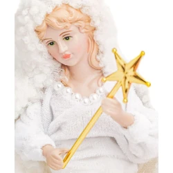 Декоративная статуэтка Hom-me Ангел 104486, белая