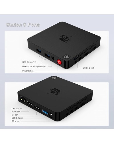 Masaüstü kompüter Beelink T4 Mini PC - creative_beelink_T4