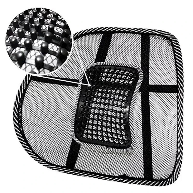 Bel üçün ortopedik dayaq, qara, 43x39x8 sm Bel üçün ortopedik dayaq, qara, 43x39x8 sm