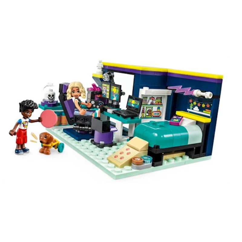 Конструктор LEGO Friends Комната Новы 41755, 6+ лет, 179 элементов