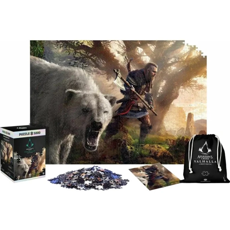 Пазл Good Loot Assassins Creed Valhalla: Eivor & Polar Bear, 1000 элементов