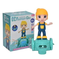 İnteraktiv oyuncaq Fashion Girl Balance Car ZX578-9, rəngbərəng