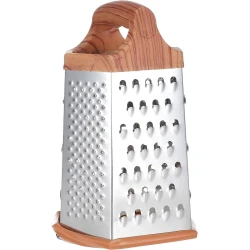 Терка 6937210000084, нержавеющая сталь, коричневая/серебристая