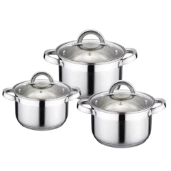 Набор кастрюль Kaisa Villa KV-2242, нержавеющая сталь, 6 предметов Набор кастрюль Kaisa Villa KV-2242, нержавеющая сталь, 6 предметов