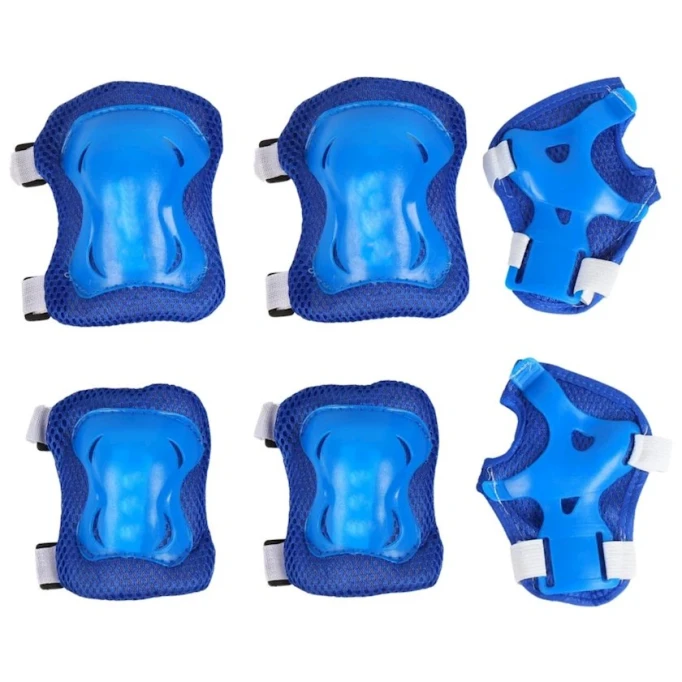 Комплект защиты для детей, 3 шт, синий