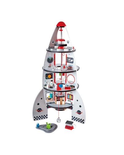 Kosmik raket Hape Fourstage Rocket Ship, 3+ yaş