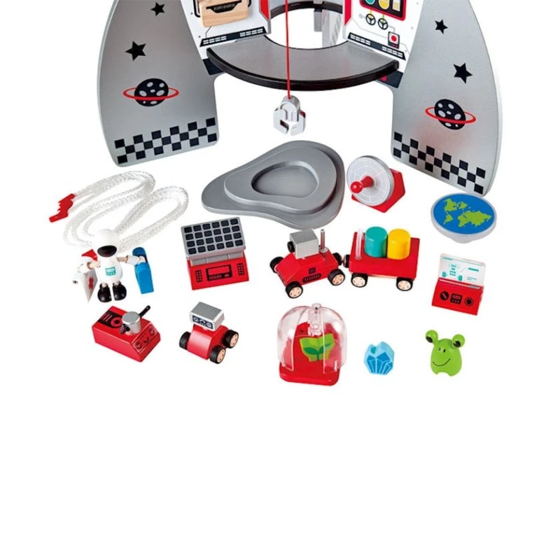 Космическая ракета Hape Fourstage Rocket Ship, 3+ лет