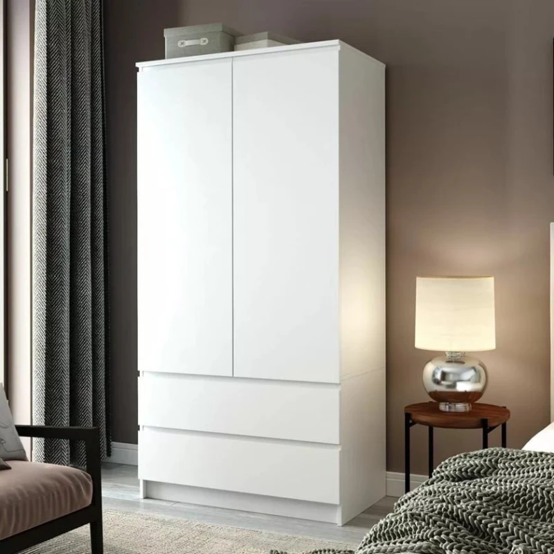 Шкаф Art Mebel Art-80-7, ЛДСП, белый, 50х80х210 см Шкаф Art Mebel Art-80-7, ЛДСП, белый, 50х80х210 см