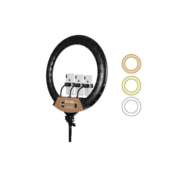 Лампа кольцевая ZB-F488 Лампа кольцевая ZB-F488