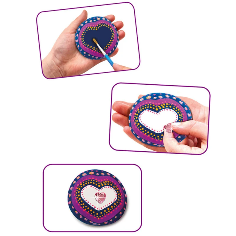 Набор для росписи Addo Play Out to Impress Neon Pebble, 6+ лет Набор для росписи Addo Play Out to Impress Neon Pebble, 6+ лет