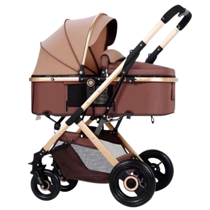 Детская коляска 321 Brown/Beige