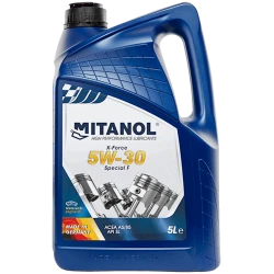 Motor yağı Mitanol X-Force 5W-30 Special F 5 L