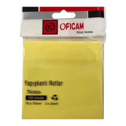 Стикеры Oficam для заметок, 76x76 мм, 100 шт