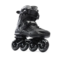 Роликовые коньки Roselle 687, размер 35-39 (S), черные