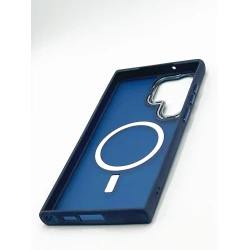 Çexol MagSafe Samsung Galaxy S23 Ultra üçün, göy