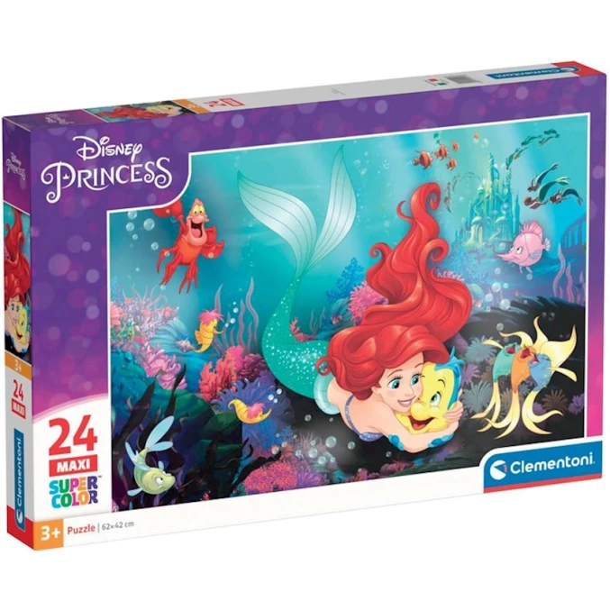 Пазл Clementoni Spa Maxi The Little Mermaid, 24 элемента