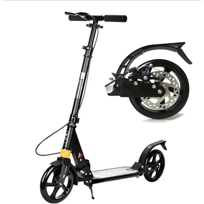 Детский самокат Urban-110, черный