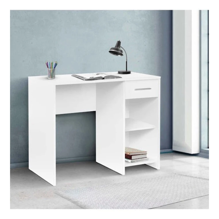 Компьютерный стол Art Mebel House 118, белый, 75x110x50 см