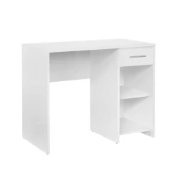 Компьютерный стол Art Mebel House 118, белый, 75x110x50 см