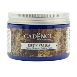 Краска для эффекта патины и ржавчины Cadence Rusty Patina, Lapis Blue, синий , 150 мл