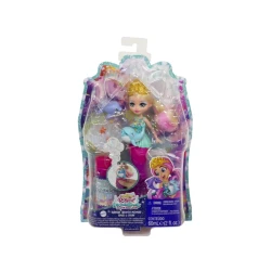 Kukla Enchantimals Bubblin Atlantia Mermaid Bubble Maker Doll HFT24, 17 sm