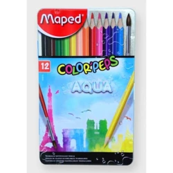 Карандаши акварельные Maped Color'peps Aqua 12 цветов