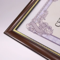 Фоторамка PS2211, золотистая/коричневая, 20х30 см