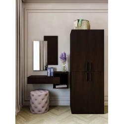 Консоль Art Mebel, ЛДСП, 120х95х35 см - Венге