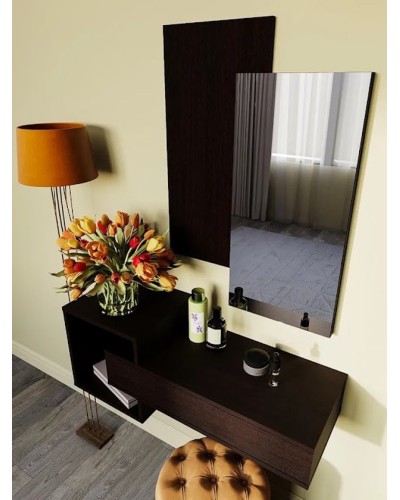 Konsol Art Mebel, laminatlı lövhə, 120x95x35 sm - Venge