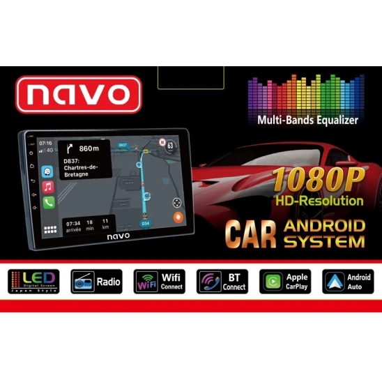 Автомобильный монитор NAVO Diamond 2K 4/64 Carplay Автомобильный монитор NAVO Diamond 2K 4/64 Carplay