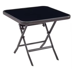 şüşədən yiğlib açılan bağ masası şüşədən yiğlib açılan bağ masası