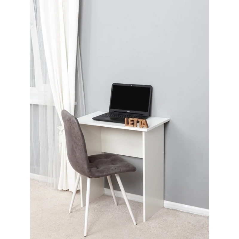 Письменный стол Letta 68x75x40 см, ЛДСП, белый