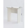 Письменный стол Letta 68x75x40 см, ЛДСП, белый