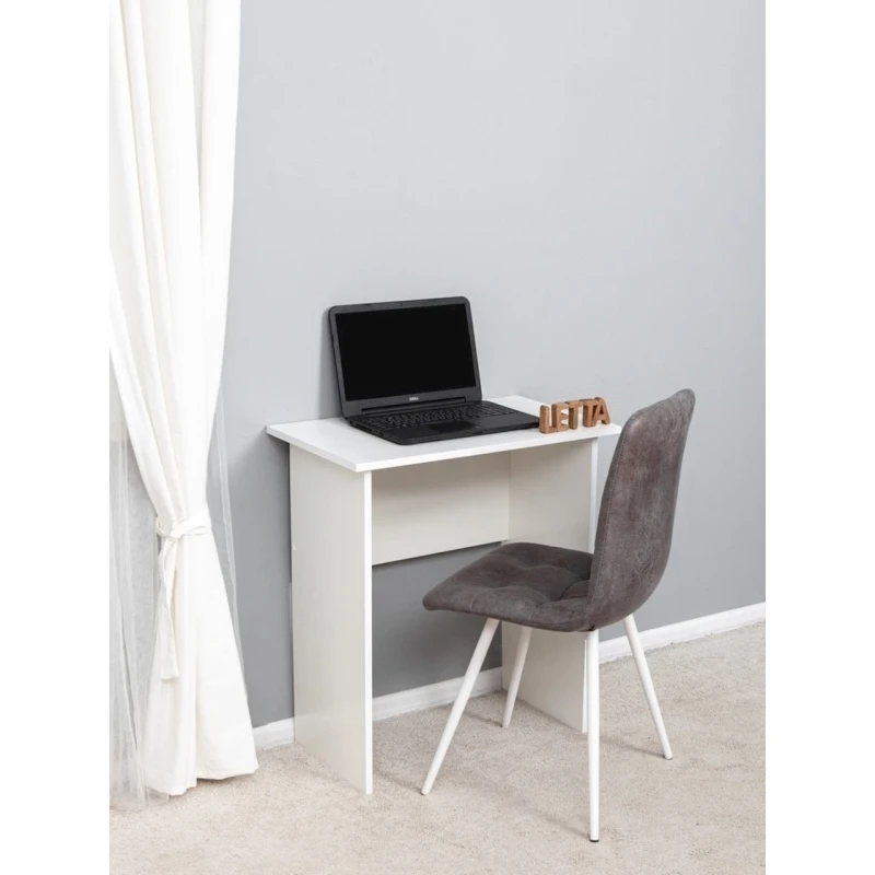 Письменный стол Letta 68x75x40 см, ЛДСП, белый